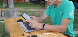 analýza dát z večerného detektoringu v kempe Zlaté Kopyto